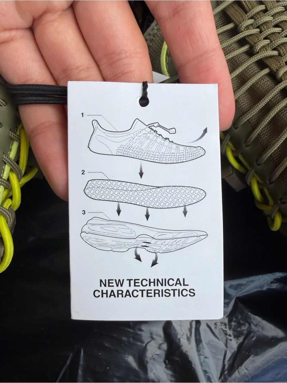 Zara Olive Green and Neon Yellow Woven Sneakers